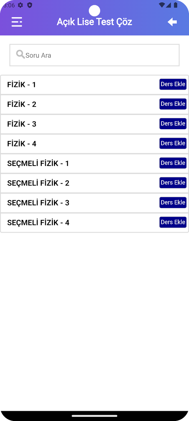 Açık Lise Test Çöz Resimleri