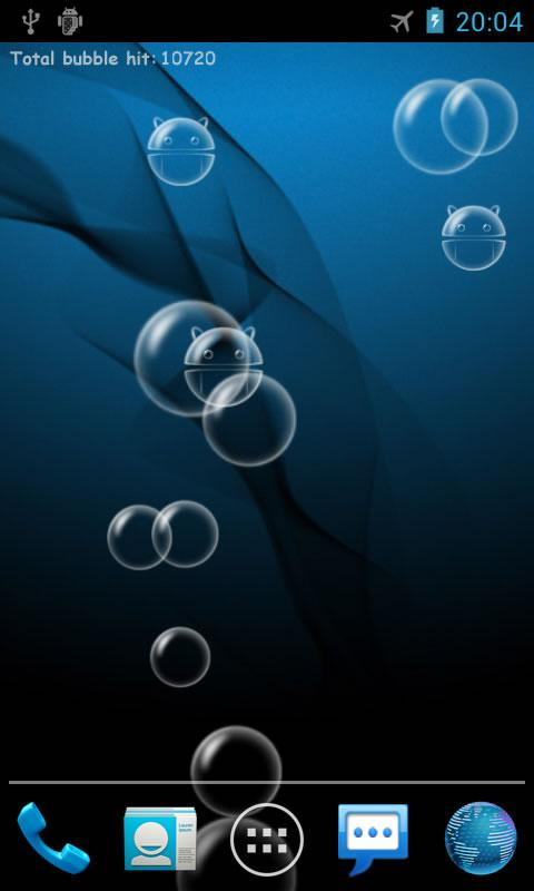 Bubble Live Wallpaper Resimleri