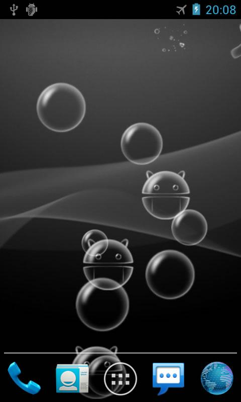 Bubble Live Wallpaper Resimleri