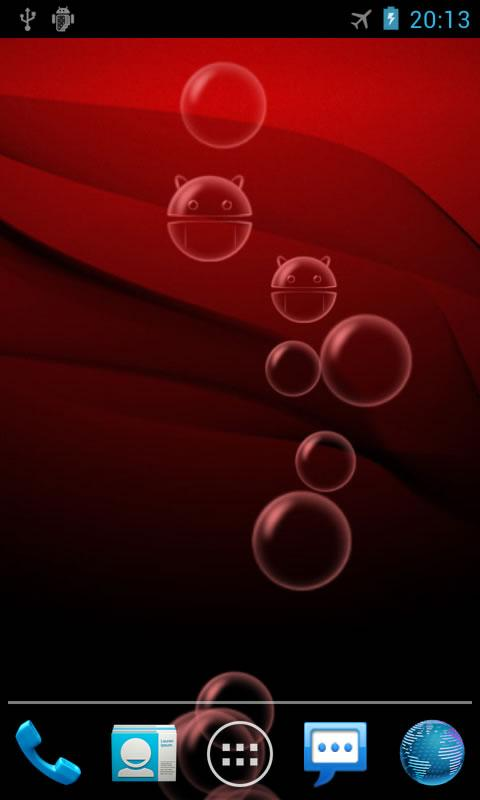 Bubble Live Wallpaper Resimleri