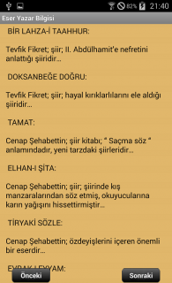 Eser-Yazar Bilgisi Resimleri