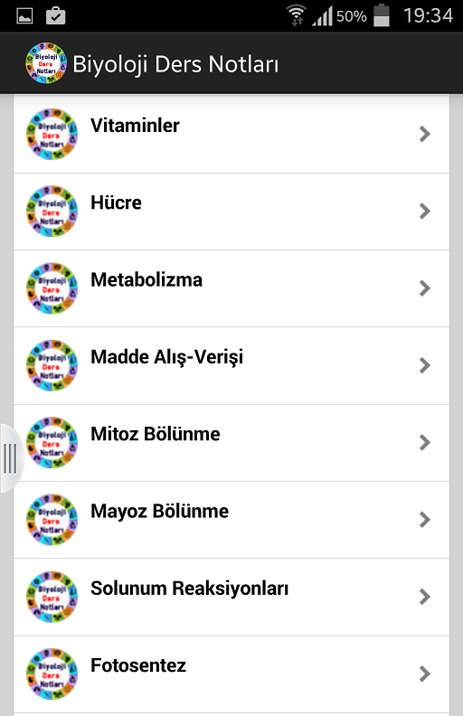 Biyoloji Ders Notları Resimleri