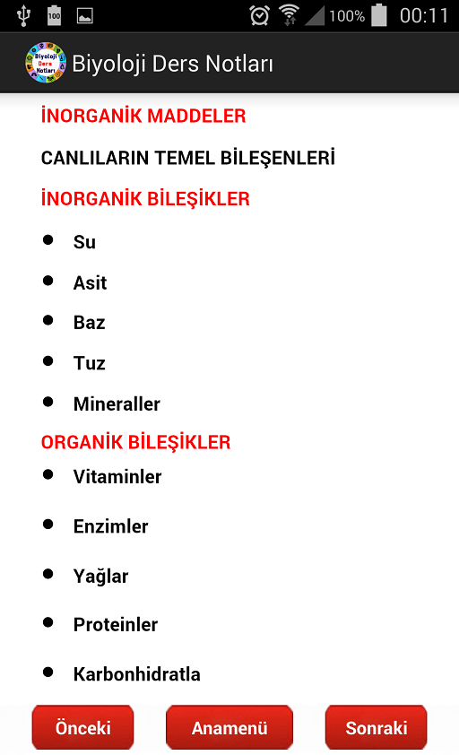 Biyoloji Ders Notları Resimleri