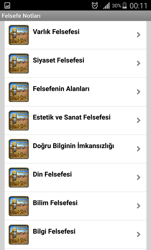 Felsefe Ders Notları Resimleri