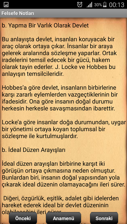 Felsefe Ders Notları Resimleri