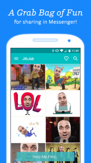 JibJab for Messenger Resimleri