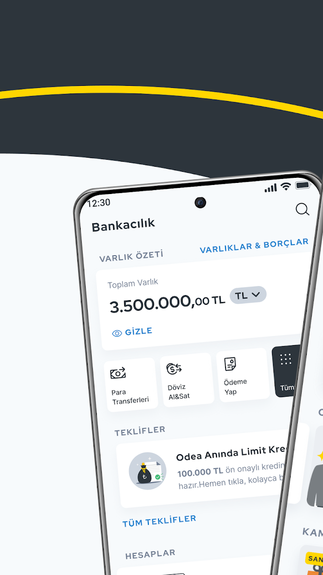Odea Mobil Bankacılık Resimleri