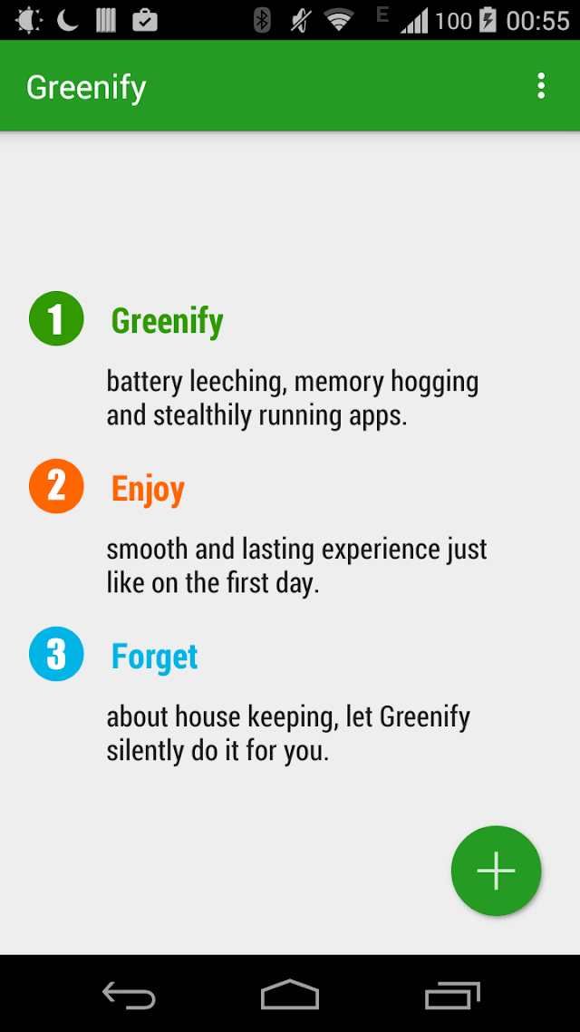 Greenify Resimleri