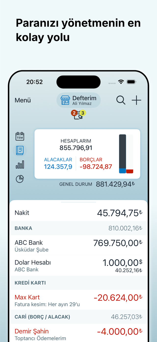 DEFTER - Para Y�netimi Resimleri