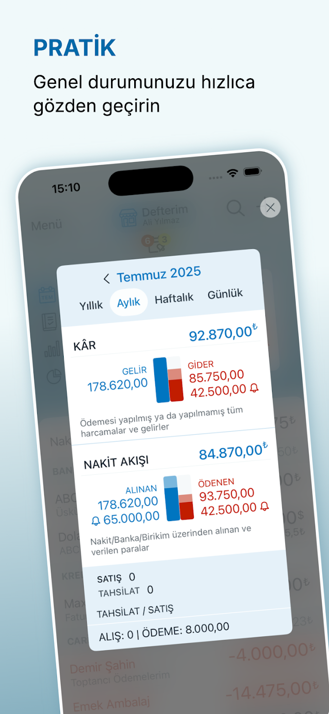 DEFTER - Para Yönetimi Resimleri