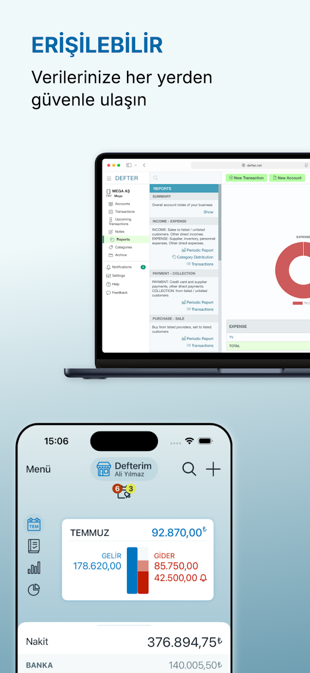 DEFTER - Para Yönetimi Resimleri
