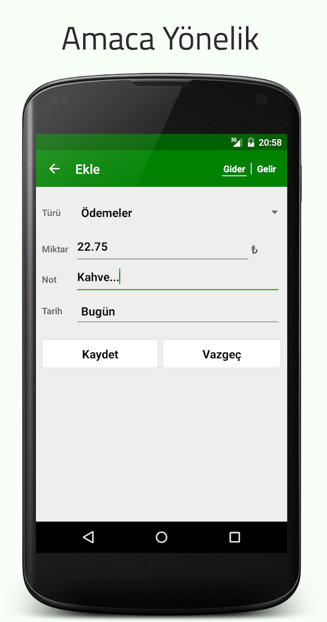 Gelir Gider Pro Resimleri