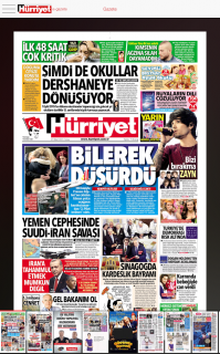 Hrriyet e-gazete Resimleri