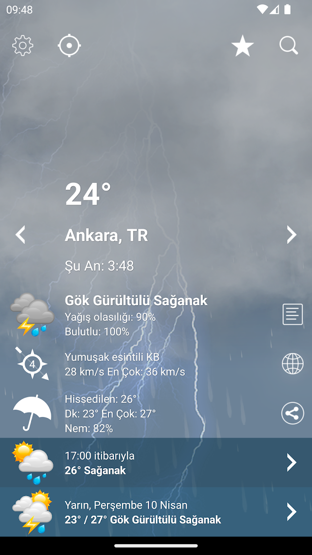 Hava Durumu t�rkiye XL PRO Resimleri