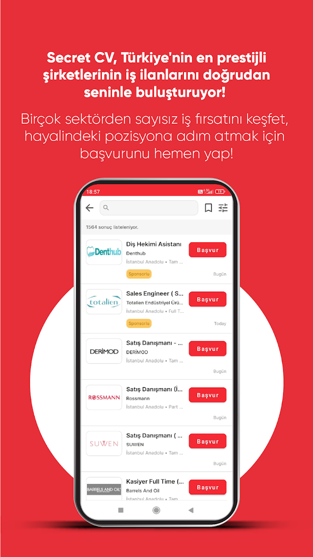 Secretcv - İş İlanı Ara & Bul Resimleri