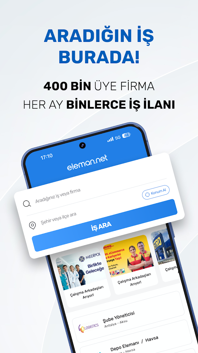 eleman.net İş İlanı Ara & Bul Resimleri