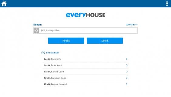 Everyhouse: Emlak lan Arayn Resimleri