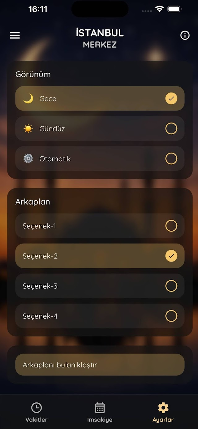 AKINSOFT Namaz Vakitleri Resimleri