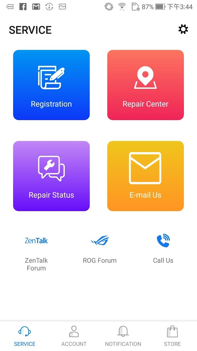 MyASUS - ASUS Destek Resimleri