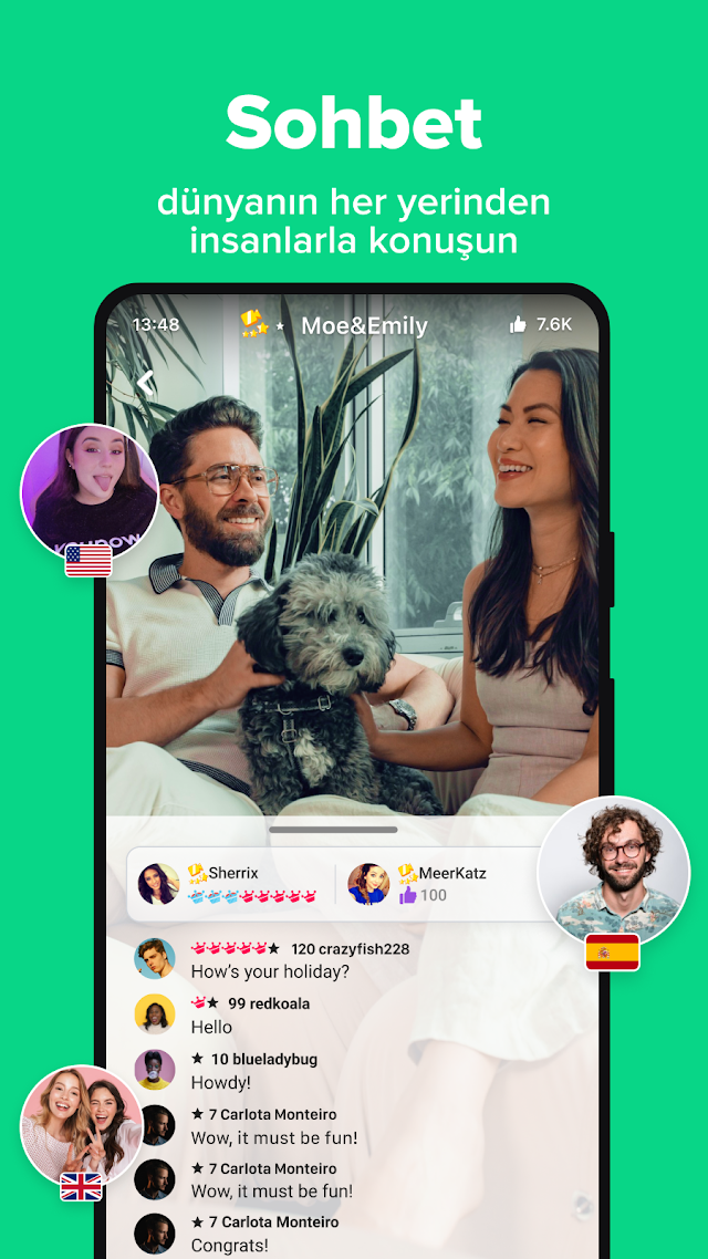 YouNow: Yay�n, �zle, Sohbet Resimleri