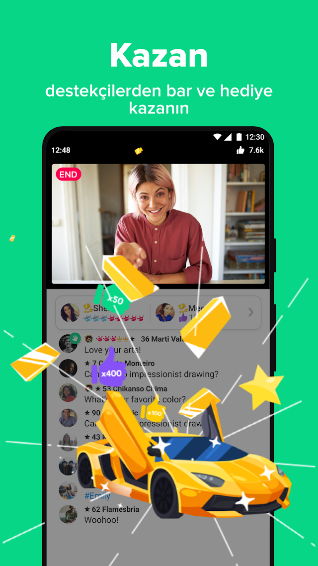 YouNow: Yayın, İzle, Sohbet Resimleri