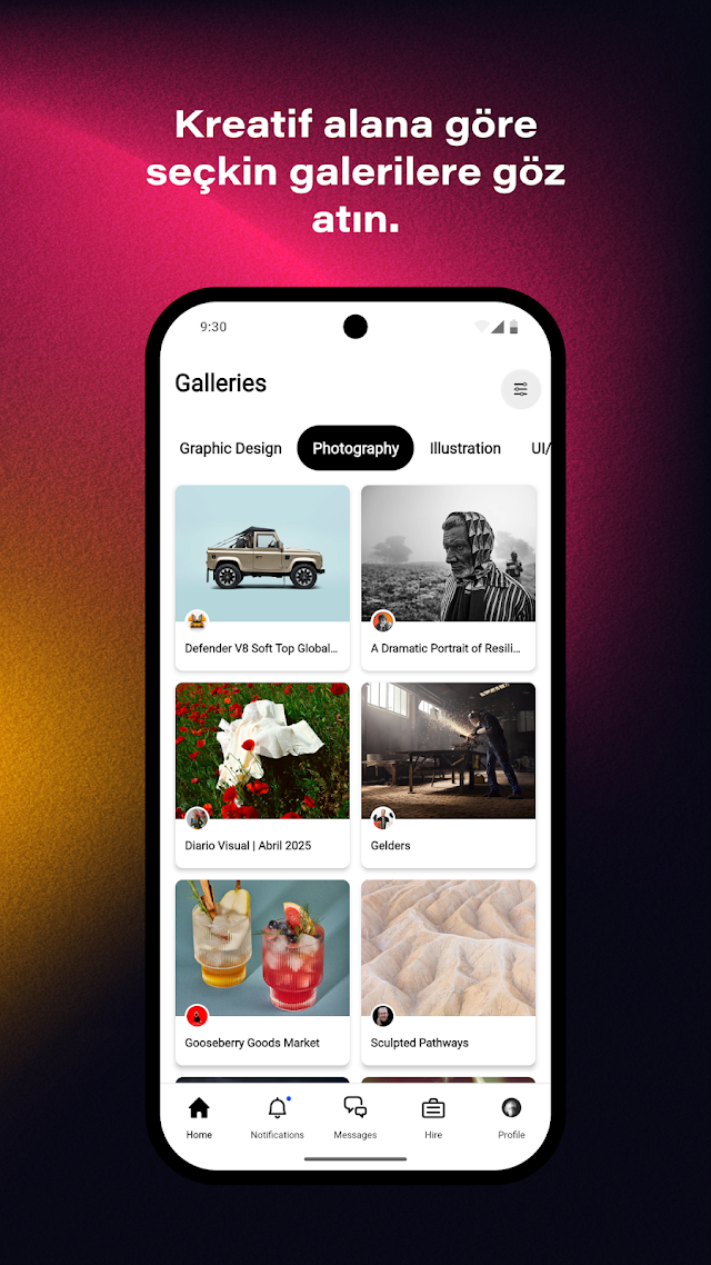 Behance – Kreatif Portföyler Resimleri