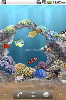 aniPet Aquarium LiveWallpaper Resimleri