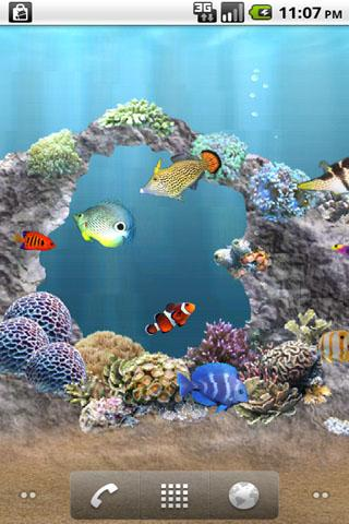 aniPet Aquarium LiveWallpaper Resimleri