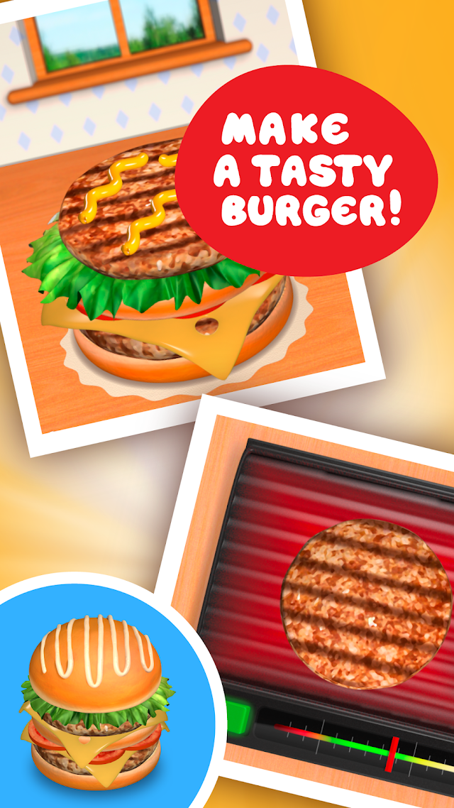 Burger Deluxe - Cooking Games Resimleri