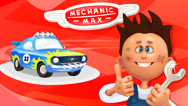 Mechanic Max - Kids Game Resimleri