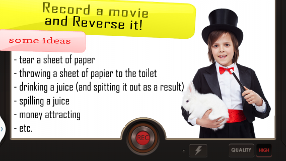 Reverse Movie FX - Magic Video Resimleri