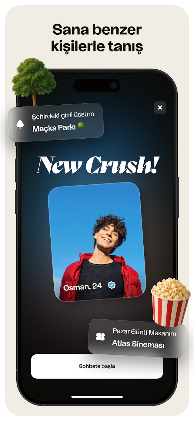 happn - dating uygulaması Resimleri