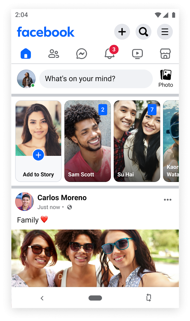 Facebook Lite Resimleri