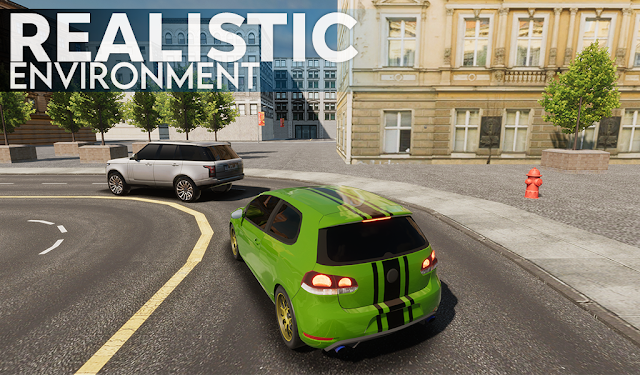 Town Car Driving Resimleri