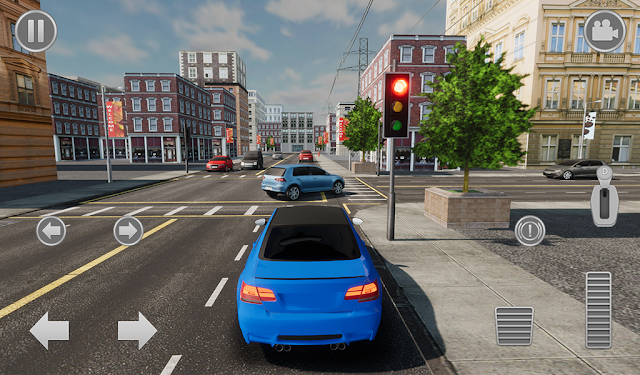 Town Car Driving Resimleri