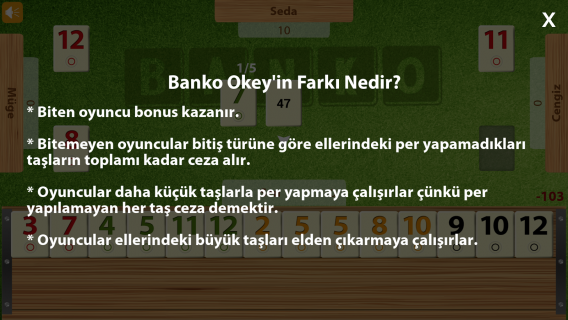 Banko Okey Resimleri