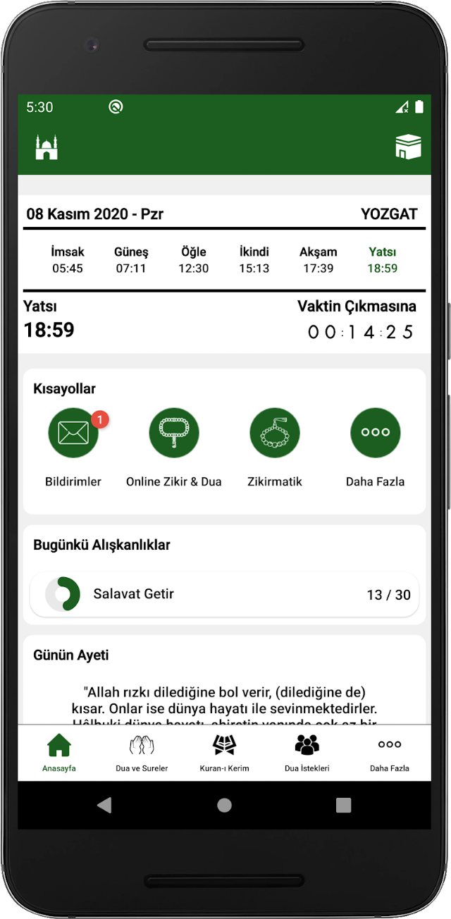 Dua ve Sureler Resimleri