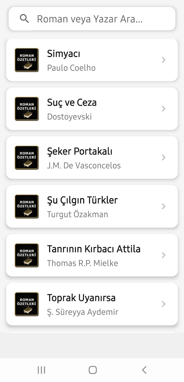 Roman �zetleri Resimleri