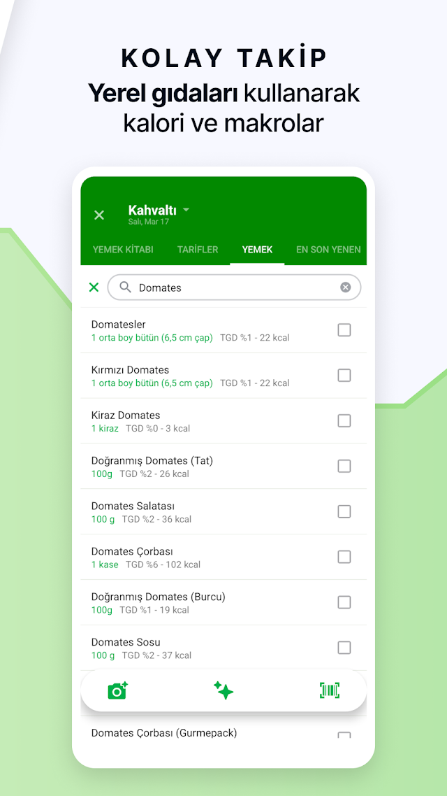 fatsecret Kalori Sayacı Resimleri