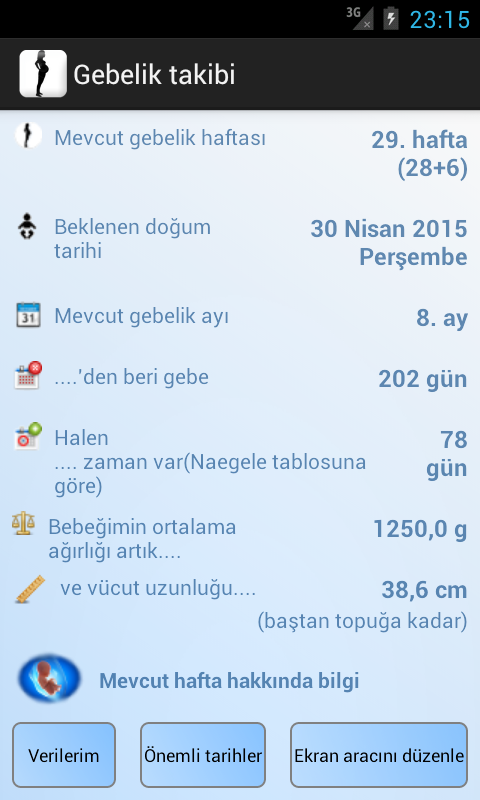Gebelik takibi Resimleri