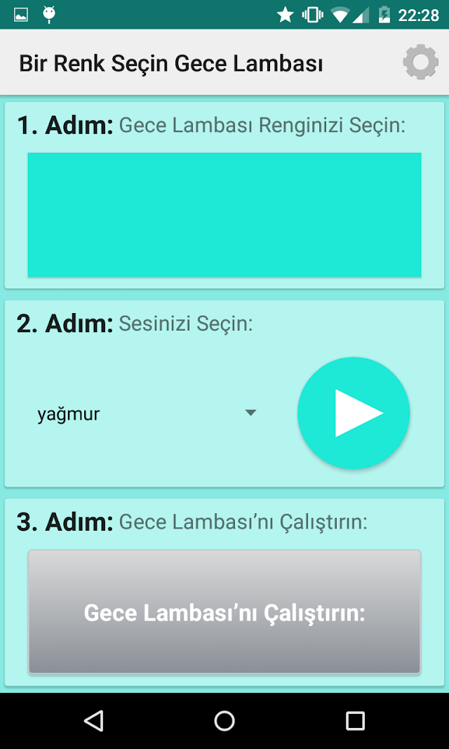 Bir Renk Seçin Gece Lambası Resimleri