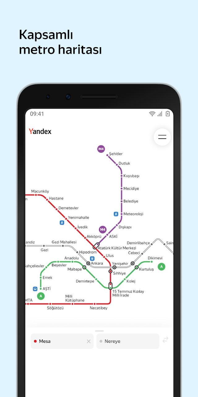 Yandex Metro Resimleri