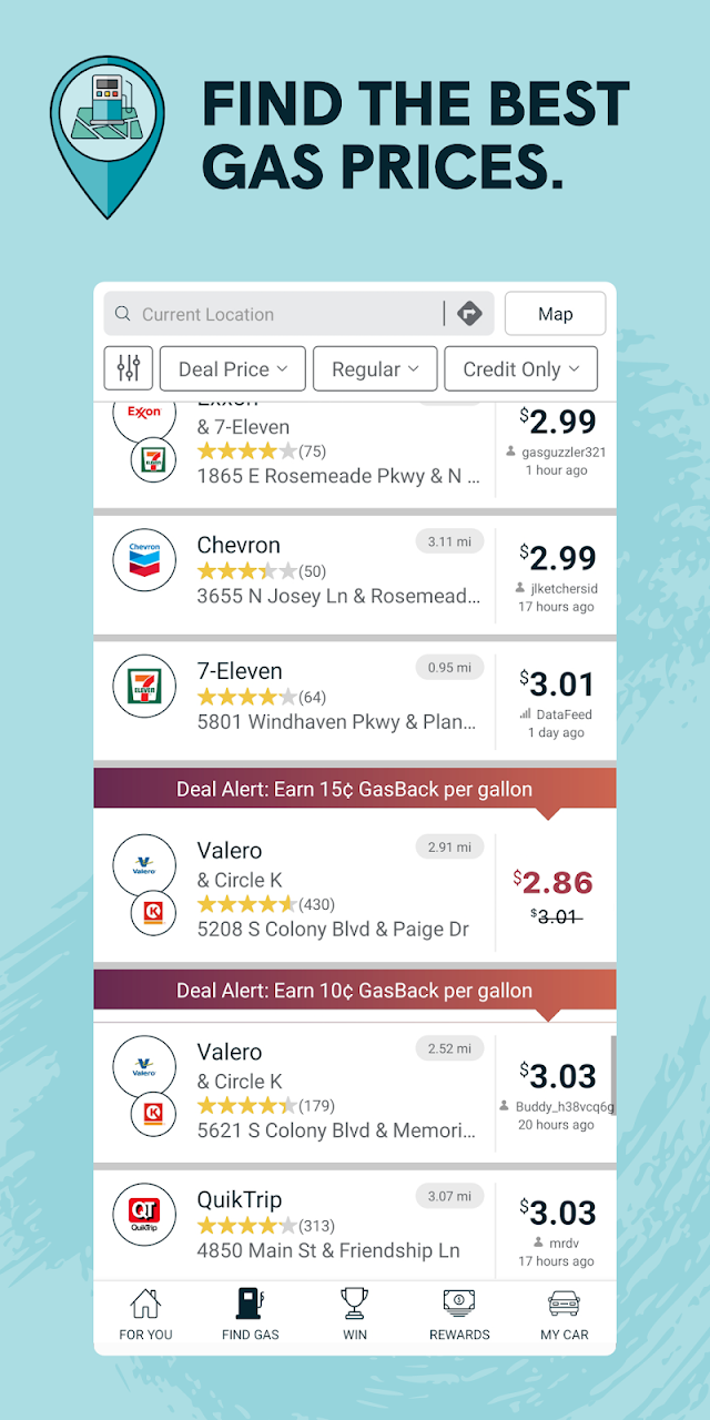GasBuddy: Find & Pay for Gas Resimleri