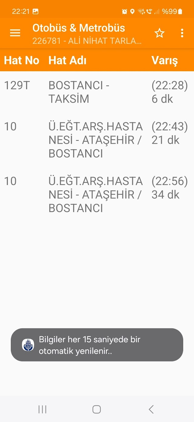 İstanbul Ulaşım Rehberi Resimleri