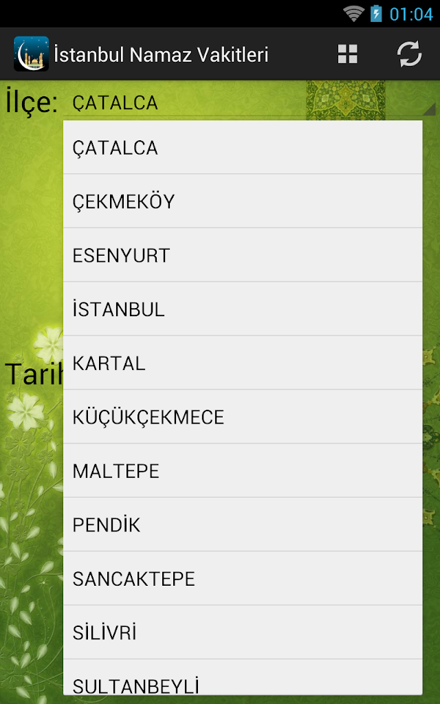 İstanbul Namaz Vakitleri Resimleri
