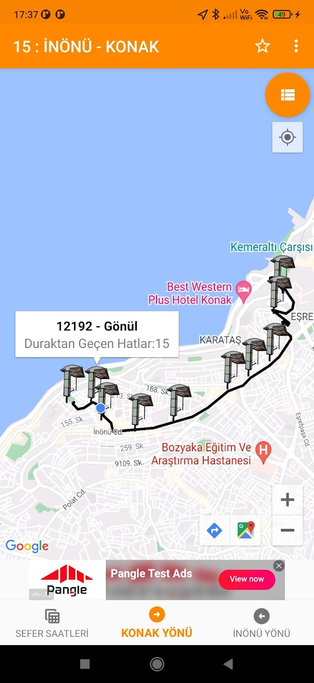 İzmir Akıllı Ulaşım Rehberi Resimleri