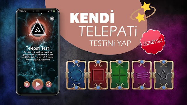 Telepati Testi (ESP) Resimleri