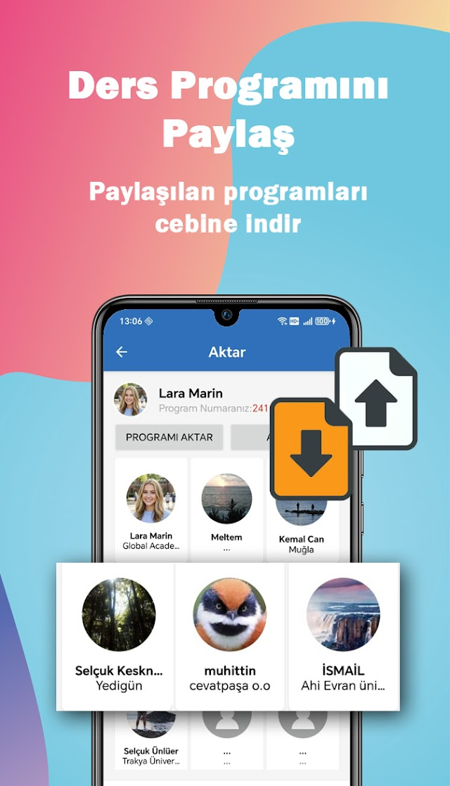 Ders Programım Resimleri