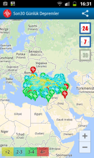 Türkiye'deki Depremler - Canlı Resimleri