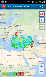 Trkiye'deki Depremler - Canl Resimleri